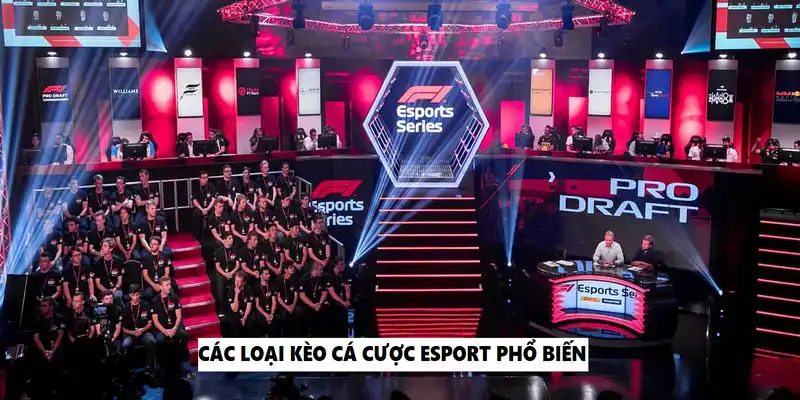 Các loại kèo cá cược Esport phổ biến